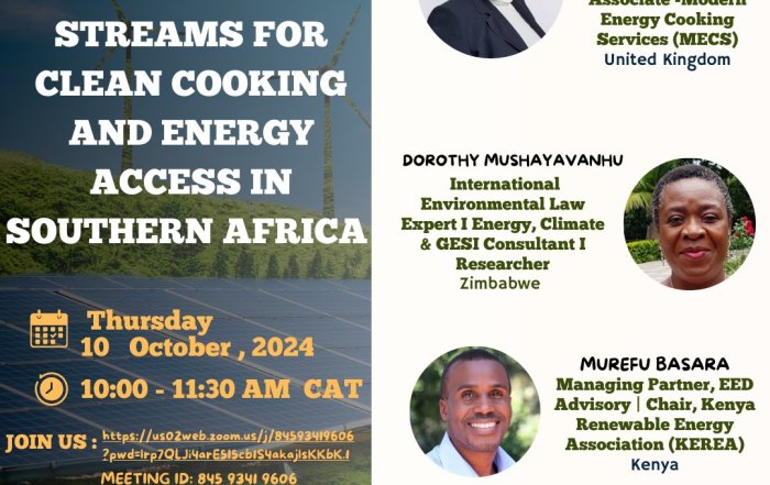 Unlocking Financing for Clean Cooking Access in Southern Africa